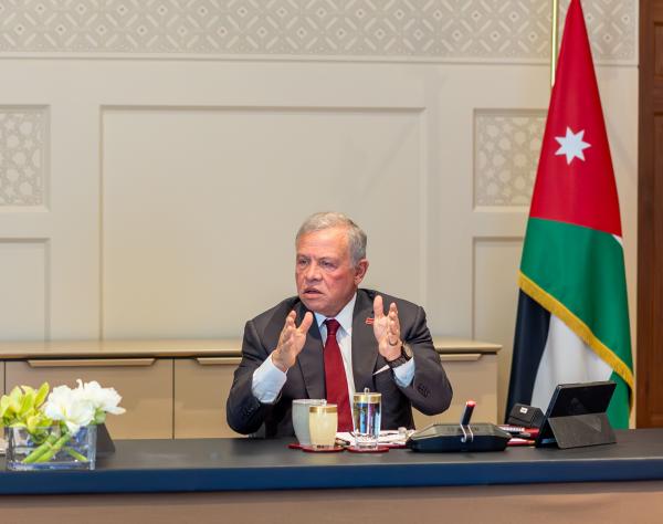 الملك: تكثيف الجهود الدولية لاستدامة التهدئة في المنطقة