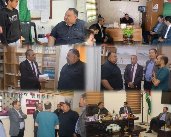 محافظ المفرق يجري جولة تفقدية لعدد من المواقع في البادية الشمالية الشرقية