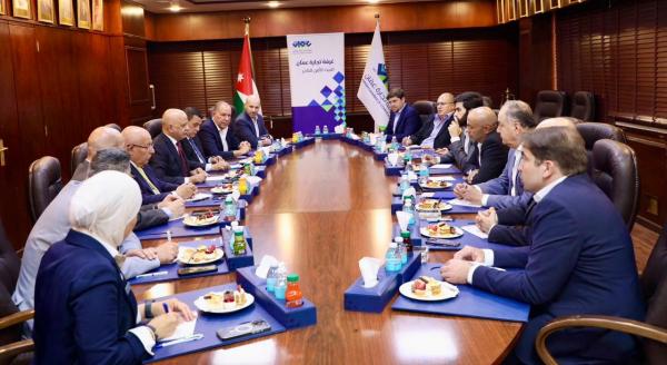 تجارة عمّان والتجارة الأوروبية تبحثان تعزيز التعاون الاقتصادي