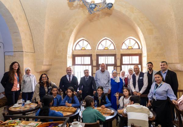 اليونسكو تنظم فعالية لعبة المنقلة التاريخية بمدينة السلط