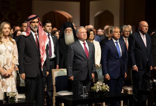 الملك يفتتح جامعة المغطس الأرثوذكسية الدولية