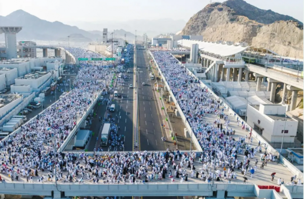 حجاج الاردن يتجهزون للمبيت في مشعر منى إيذانًا بدخول أيام التشريق