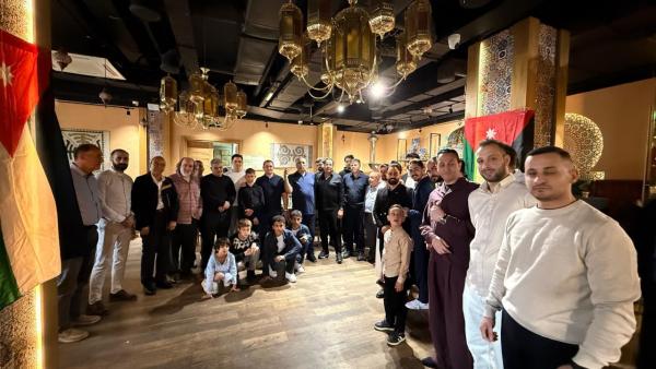 أبناء الجالية الاردنية في موسكو يحتفلون بذكرى الاستقلال