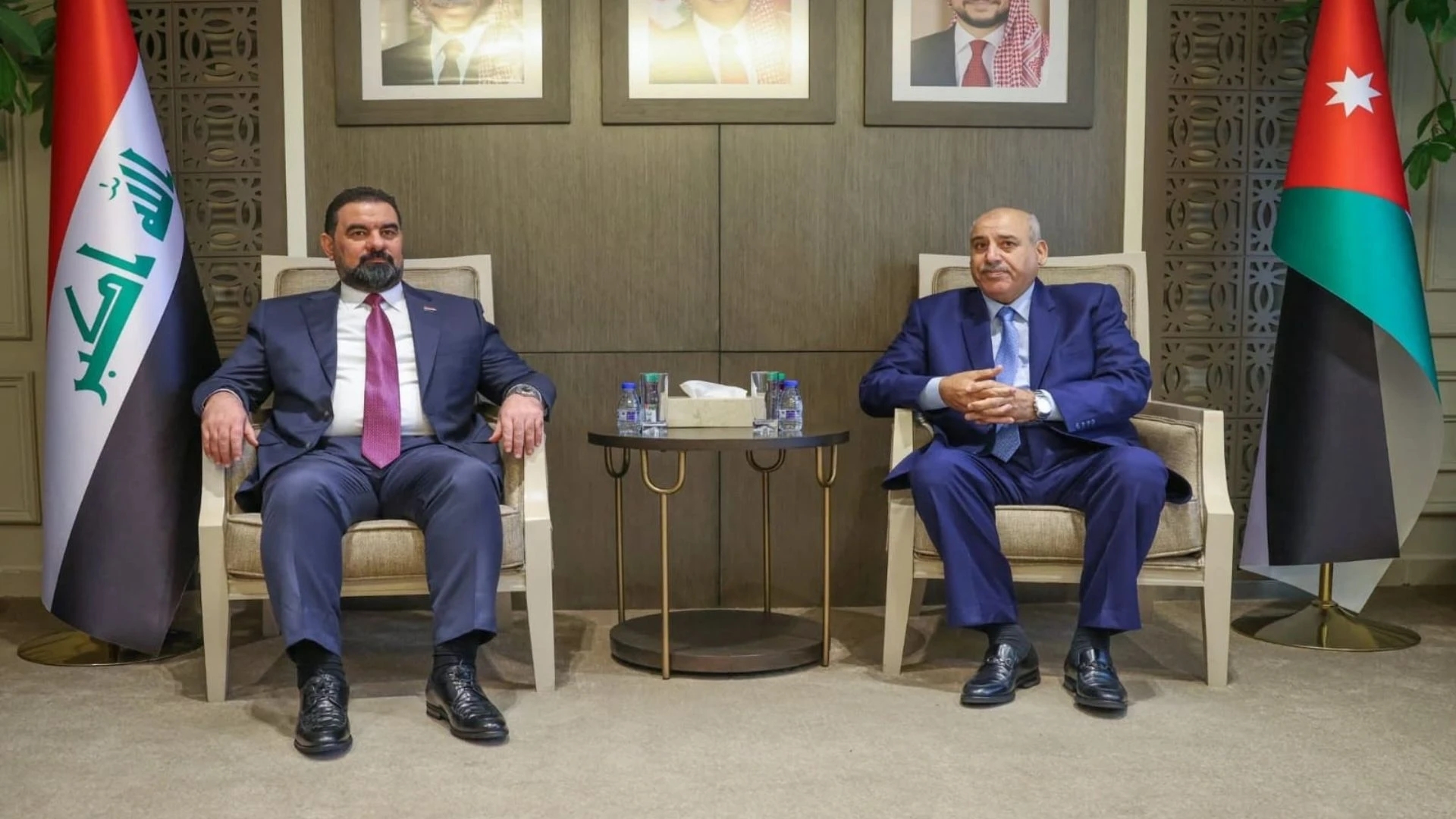 القاضي والحلبوسي يؤكدان عمق العلاقات الأردنية العراقية