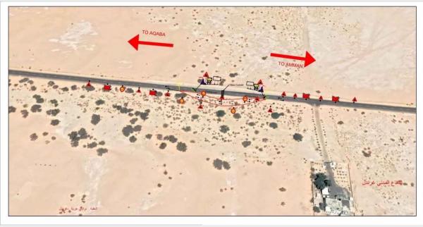 تحويلات مرورية لمدة 30 يوماً لتنفيذ عبارة صندوقية على طريق وادي عربة