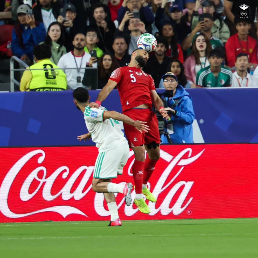 النشامى يخسرون مباراتهم الثانية في كأس العالم امام الجزائر