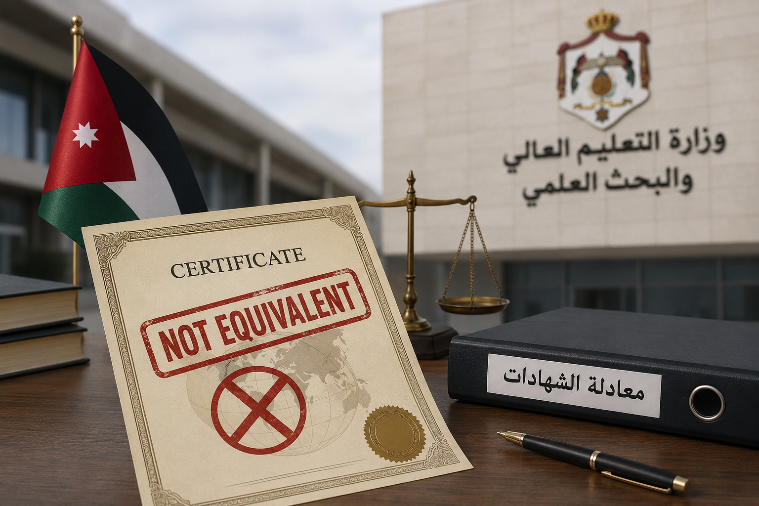 التعليم العالي : عدم معادلة أي شهادة أجنبية تخالف أنظمة وتعليمات التعليم العالي