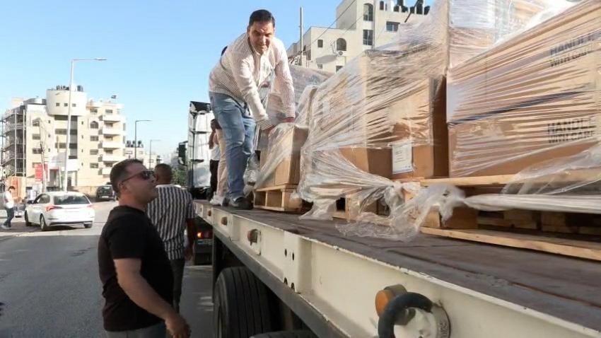 الجيش يرسل مواد تزويد طبية إلى المحطتين الجراحيتين في الضفة الغربية
