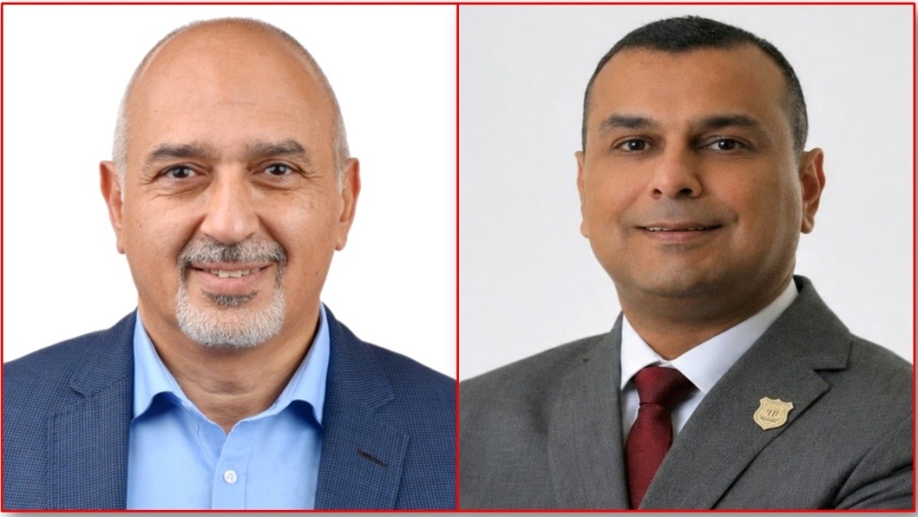 أ.د.أحمد حمدان قائما بأعمال رئيس جامعة عمان الأهلية وأ.د. بشار الطراونة نائباً