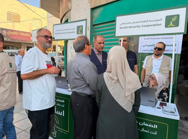 الضمان ينفذ فعاليات خدمة 
