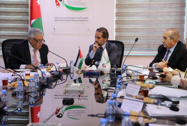 الأمير مرعد يبحث مع معنيين تعثر تطبيق كودة متطلبات البناء لذوي الإعاقة