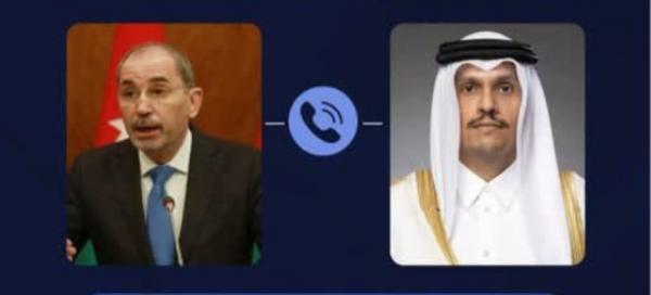 الصفدي ونظيره القطري يبحثان العلاقات الثنائية والأوضاع الإقليمية