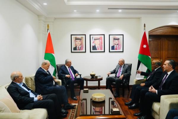 الشيخ في عمّان ويبحث مع الصفدي التدهور الخطير بالضفة الغربية