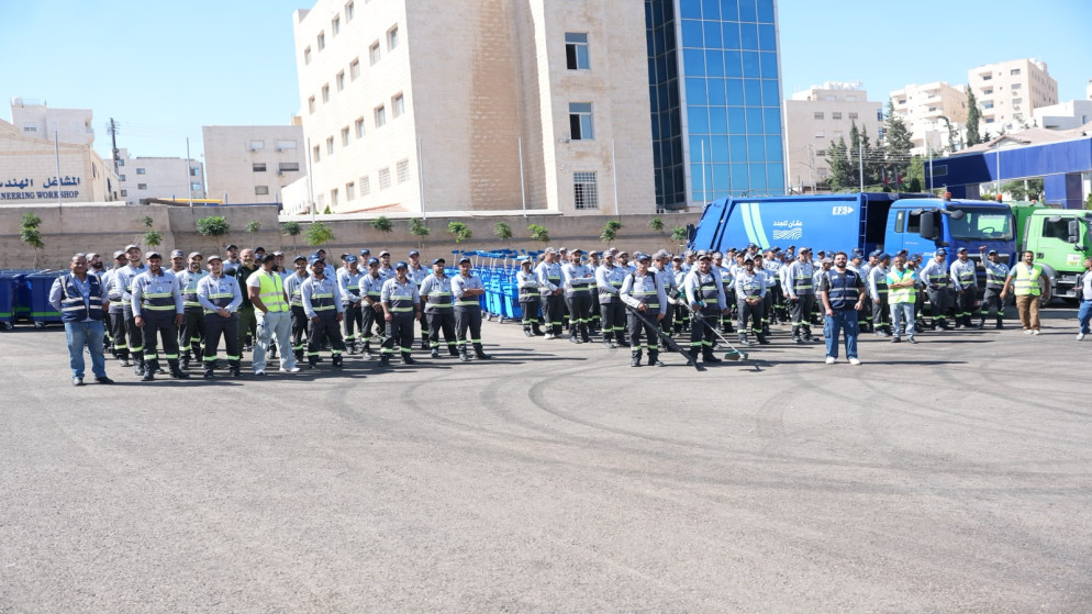 رؤية عمّان توسّع خدمات إدارة النفايات لتشمل منطقة النصر