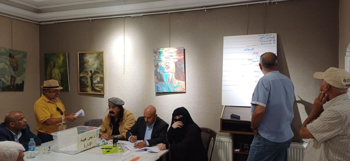 نعيم رئيسا لرابطة الفنانين التشكيليين الاردنيين