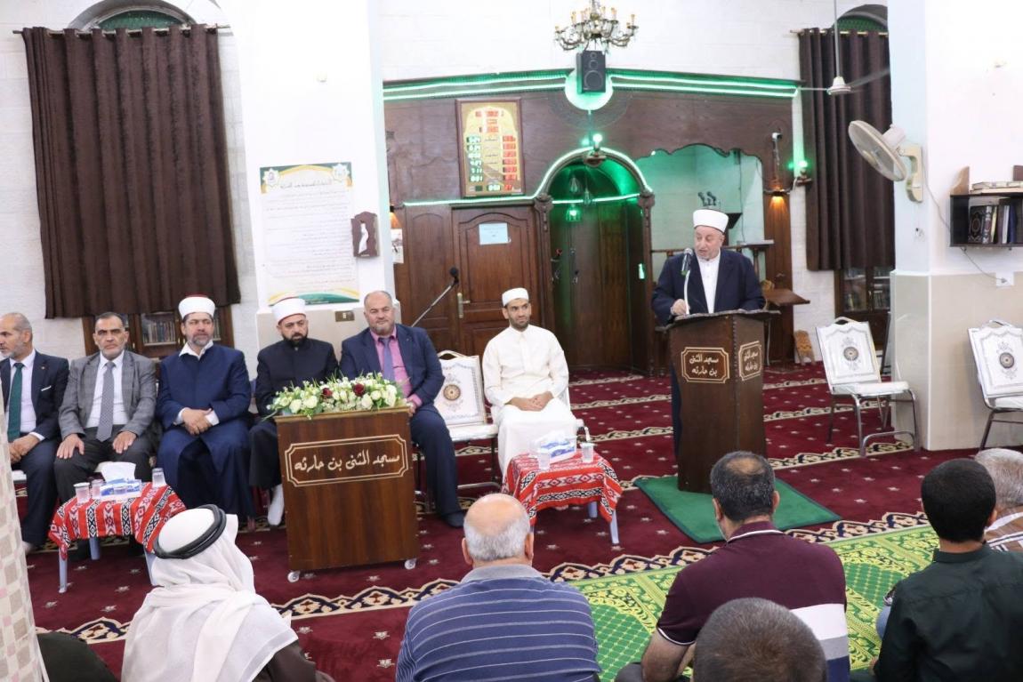 مفتي عام المملكة يرعى احتفالا بذكرى المولد النبوي في عنجرة