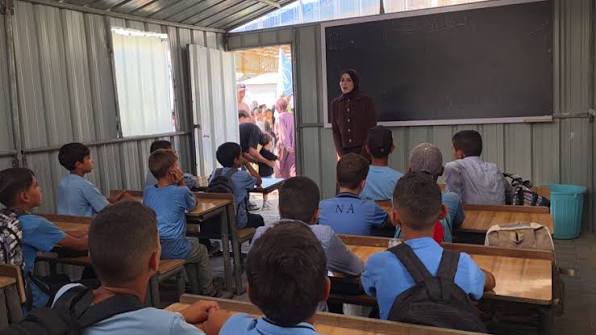 الأونروا: نصف مليون طالب عادوا للدراسة في غزة