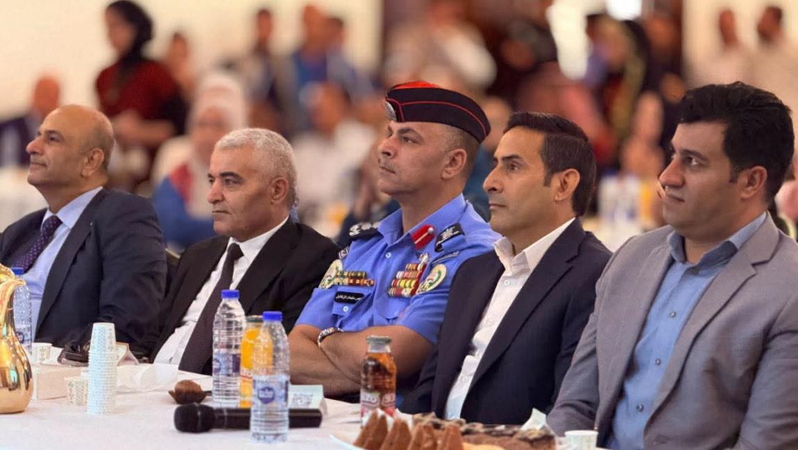 شرطة غرب معان تشارك في حفل إطلاق 
