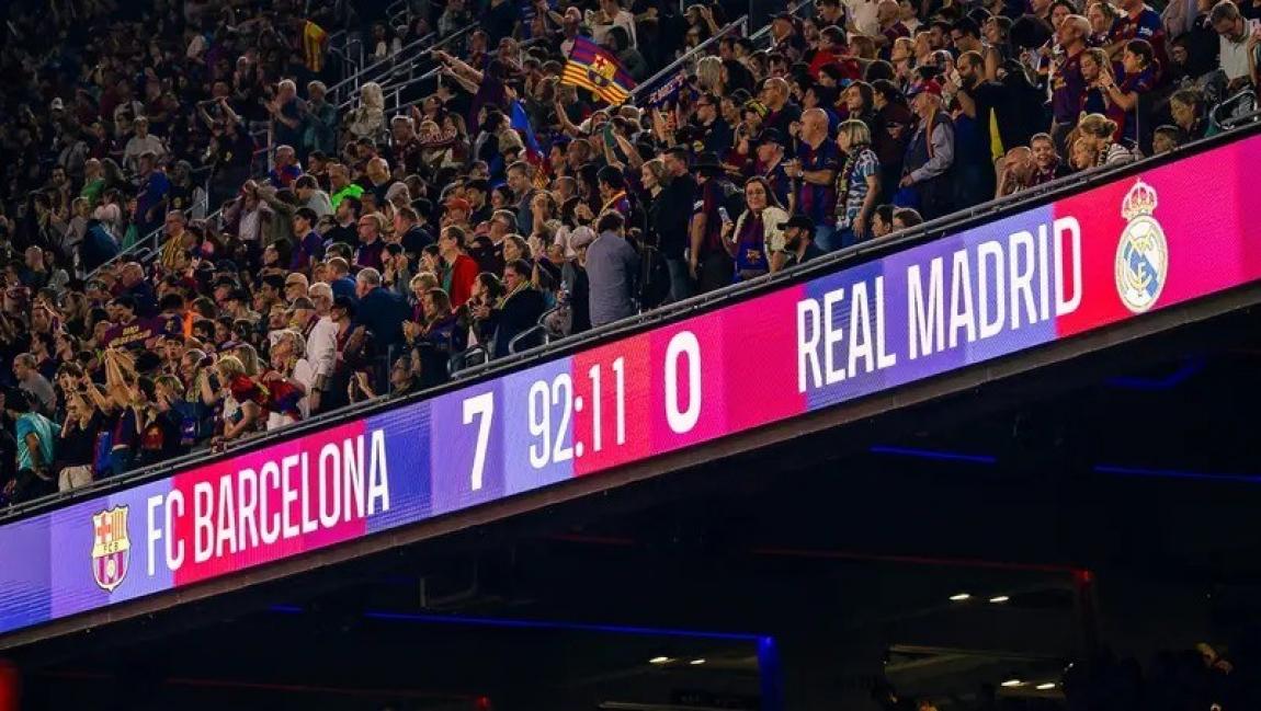 بـ7 أهداف .. برشلونة يكتسح ريال مدريد في كلاسيكو السيدات