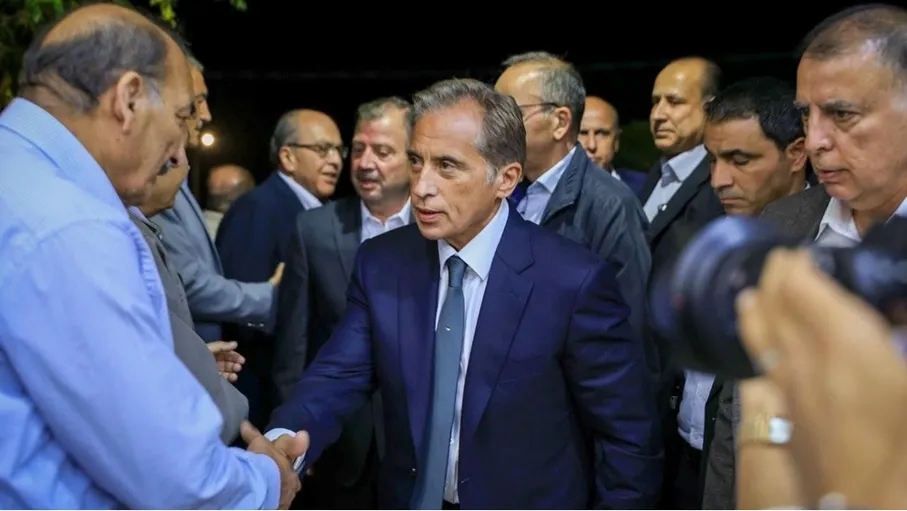 حسان يقدّم واجب العزاء بشهداء الاعتداء الغاشم في بلدة حمود بالكرك