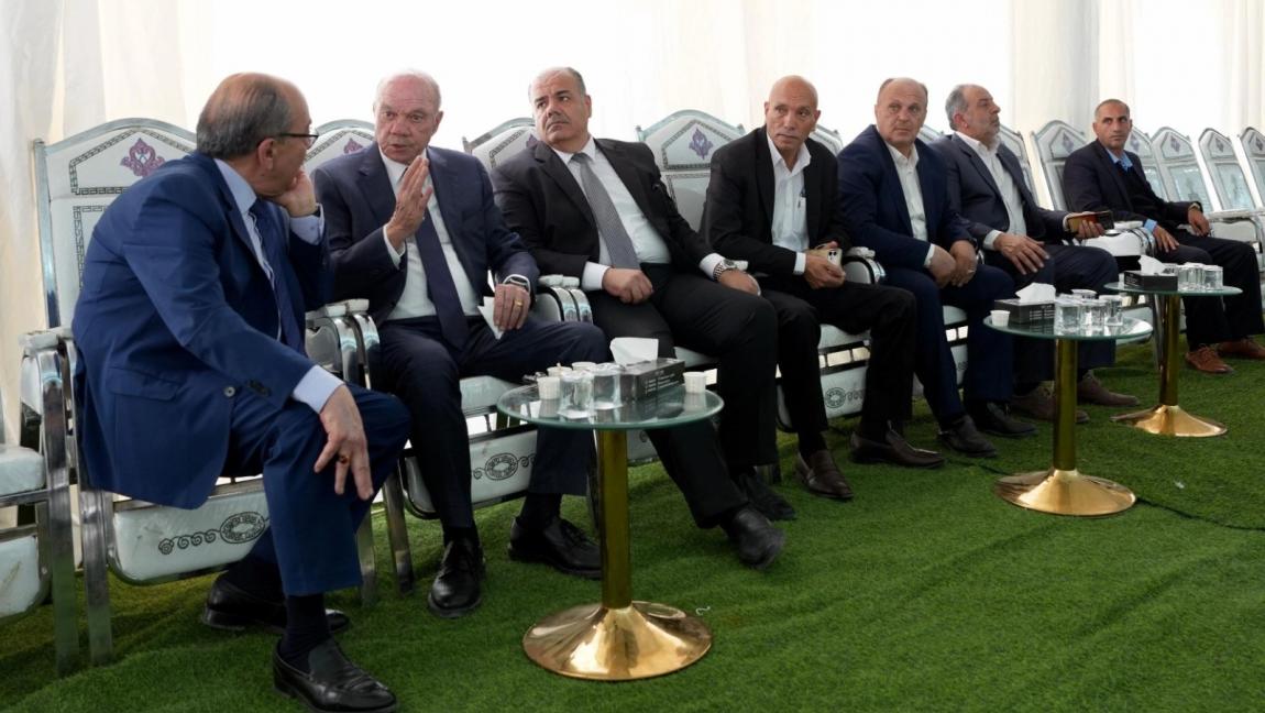 رئيس وأعضاء مجلس الأعيان يُقدمون واجب العزاء بشهداء كنيسة حمود في الكرك